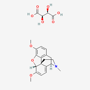 molecular formula C23H27NO9 B13730722 Thebaine tartrate CAS No. 15358-06-2