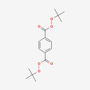 molecular formula C16H22O6 B13730834 Di-tert-butyl benzene-1,4-dicarboperoxoate CAS No. 21578-94-9