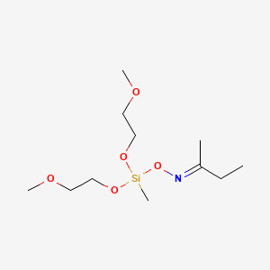 butan-2-one O-[bis(2-methoxyethoxy)methylsilyl]oxime