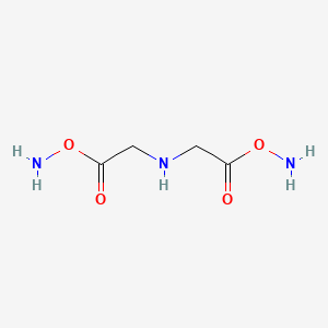 molecular formula C4H9N3O4 B13730983 Iminodiacetic acid hydroxamate 