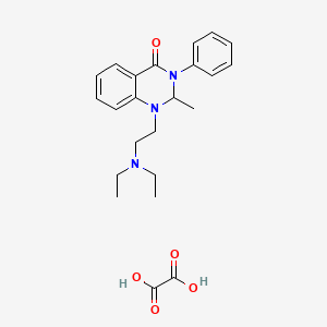 1-Diethylaminoethyl-2-methyl-3-phenyl-1,2,3,4-tetrahydro-4-quinazolinone