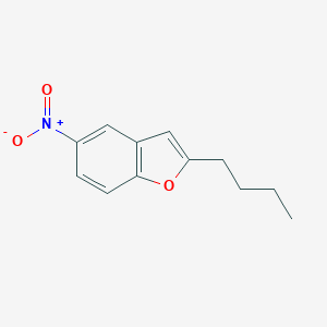 molecular formula C12H13NO3 B137315 2-Butyl-5-nitrobenzofuran CAS No. 133238-87-6