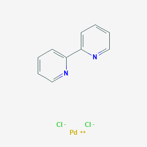 palladium(2+);2-pyridin-2-ylpyridine;dichloride