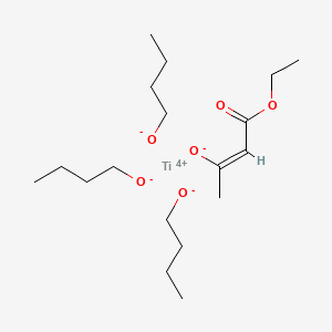 Tributoxy(ethyl acetoacetato-O1',O3)titanium