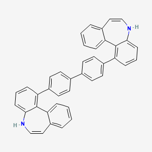 molecular formula C40H28N2 B1373160 4,4'-双(二苯并氮杂菲-1-基)联苯 CAS No. 204200-08-8