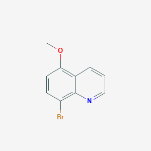 molecular formula C10H8BrNO B1373161 8-溴-5-甲氧基喹啉 CAS No. 1312610-18-6