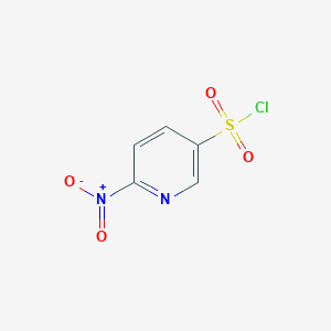 molecular formula C5H3ClN2O4S B1373173 6-硝基吡啶-3-磺酰氯 CAS No. 1250886-68-0