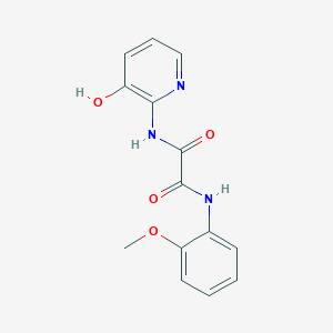 N-(3-Hydroxypyridin-2-yl)-N'-(2-methoxyphenyl)oxamide