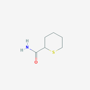 molecular formula C6H11NOS B1373177 Thiane-2-carboxamide CAS No. 18729-18-5