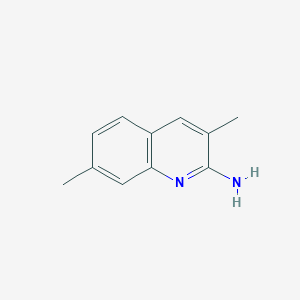 3,7-Dimethylquinolin-2-amine