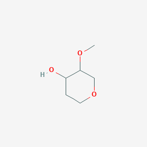 molecular formula C6H12O3 B1373181 3-甲氧基氧杂环丁醇 CAS No. 1247744-41-7