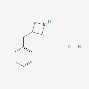 molecular formula C10H14ClN B1373195 3-Benzylazetidine hydrochloride CAS No. 7606-32-8