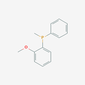 molecular formula C14H15OP B13731980 2-Methoxyphenyl(methyl)phenylphosphine 