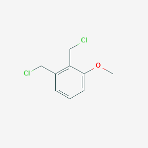 molecular formula C9H10Cl2O B1373200 3-Methoxy-1,2-bis(chloromethyl)benzene CAS No. 90047-44-2