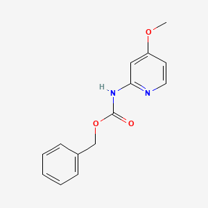B1373245 Benzyl (4-methoxypyridin-2-yl)carbamate CAS No. 1073372-17-4