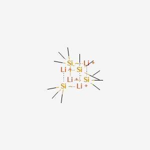 molecular formula C12H36Li4Si4 B13732981 Trimethylsilyllithium tetramer CAS No. 18000-27-6