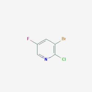 B1373312 3-Bromo-2-chloro-5-fluoropyridine CAS No. 884494-36-4
