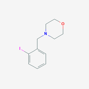 molecular formula C11H14INO B137332 4-(2-Iodobenzyl)morpholine CAS No. 156333-95-8
