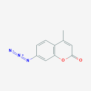 molecular formula C10H7N3O2 B1373340 7-叠氮基-4-甲基香豆素 CAS No. 95633-27-5