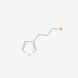 molecular formula C7H9BrS B1373348 3-(3-Bromopropyl)thiophene CAS No. 121459-86-7