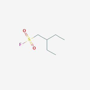 molecular formula C6H13FO2S B1373362 2-乙基丁烷-1-磺酰氟 CAS No. 1311318-07-6