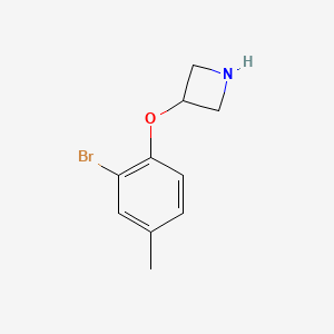 3-(2-Bromo-4-methylphenoxy)azetidine