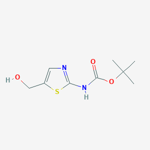 B1373392 Tert-butyl 5-(hydroxymethyl)thiazol-2-ylcarbamate CAS No. 1001419-37-9