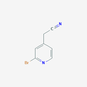 molecular formula C7H5BrN2 B1373444 2-(2-Bromopyridin-4-YL)acetonitrile CAS No. 312325-74-9