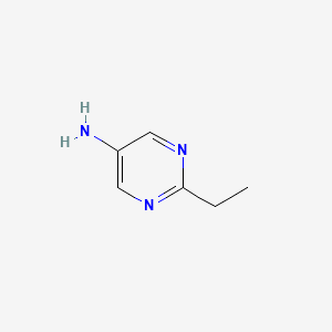 molecular formula C6H9N3 B1373472 2-Ethylpyrimidin-5-amine CAS No. 1152519-74-8