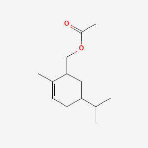 2-Cyclohexene-1-methanol, 2-methyl-5-(1-methylethyl)-, acetate