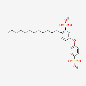 Dodecyl(sulfophenoxy)benzenesulfonic acid