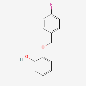 2-[(4-Fluorophenyl)methoxy]phenol