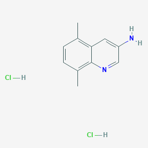 3-Amino-5,8-dimethylquinoline dihydrochloride