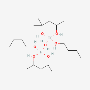 Di-n-butoxytitanium 2-methylpentane-2,4-diolate