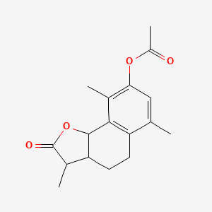 Desmotroposantonine, acetate