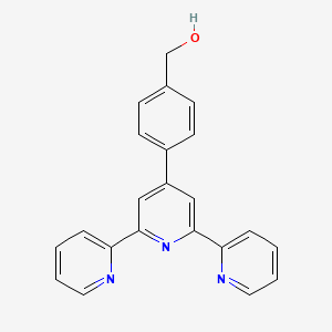 [4-(2,6-dipyridin-2-ylpyridin-4-yl)phenyl]methanol