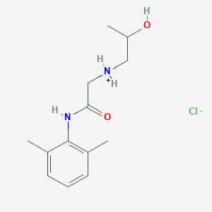 2-(2-Hydroxypropylamino)-2',6'-dimethylacetanilide hydrochloride