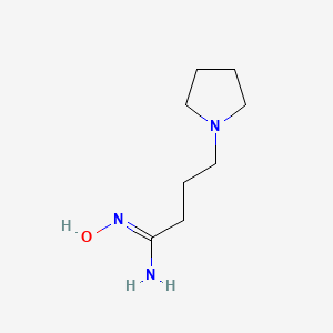 N'-Hydroxy-4-(pyrrolidin-1-yl)butanimidamide