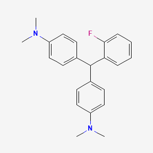 Benzenamine,4,4'-[(2-fluorophenyl)methylene]bis[N,N-dimethyl-