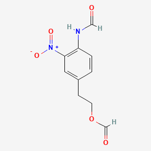 N-[4-[2-(Formyloxy)ethyl]-2-nitrophenyl]-formamide