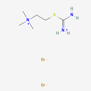 (2-(Amidinothio)ethyl)trimethylammonium bromide hydrobromide