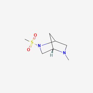 (1S,4S)-2-Methyl-5-(methylsulfonyl)-2,5-diazabicyclo[2.2.1]heptane