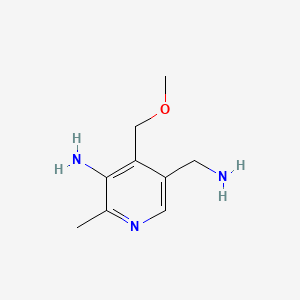 2-Methyl-3-amino-4-methoxymethyl-5-aminomethylpyridine