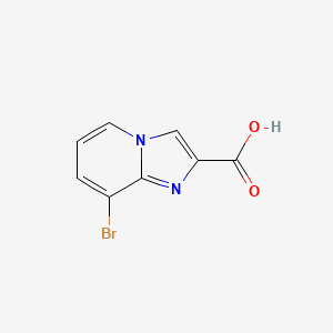 molecular formula C8H5BrN2O2 B1373564 8-Bromoimidazo[1,2-a]pyridine-2-carboxylic acid CAS No. 1026201-45-5