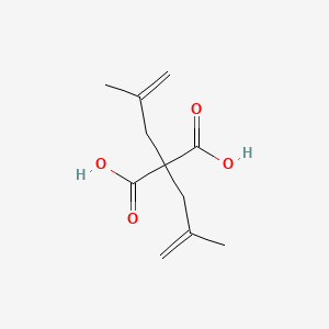 2,2-Bis(2-methylprop-2-enyl)propanedioic acid