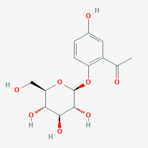 molecular formula C14H18O8 B137357 Bungeiside A CAS No. 149475-52-5