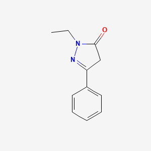 1-ethyl-3-phenyl-4,5-dihydro-1H-pyrazol-5-one