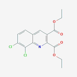 Diethyl 7,8-dichloroquinoline-2,3-dicarboxylate