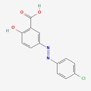 5-[(4-Chlorophenyl)azo]salicylic acid