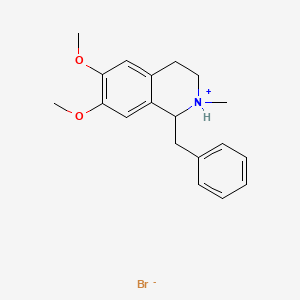 1-Benzyl-6,7-dimethoxy-2-methyl-1,2,3,4-tetrahydroisoquinoline hydrobromide